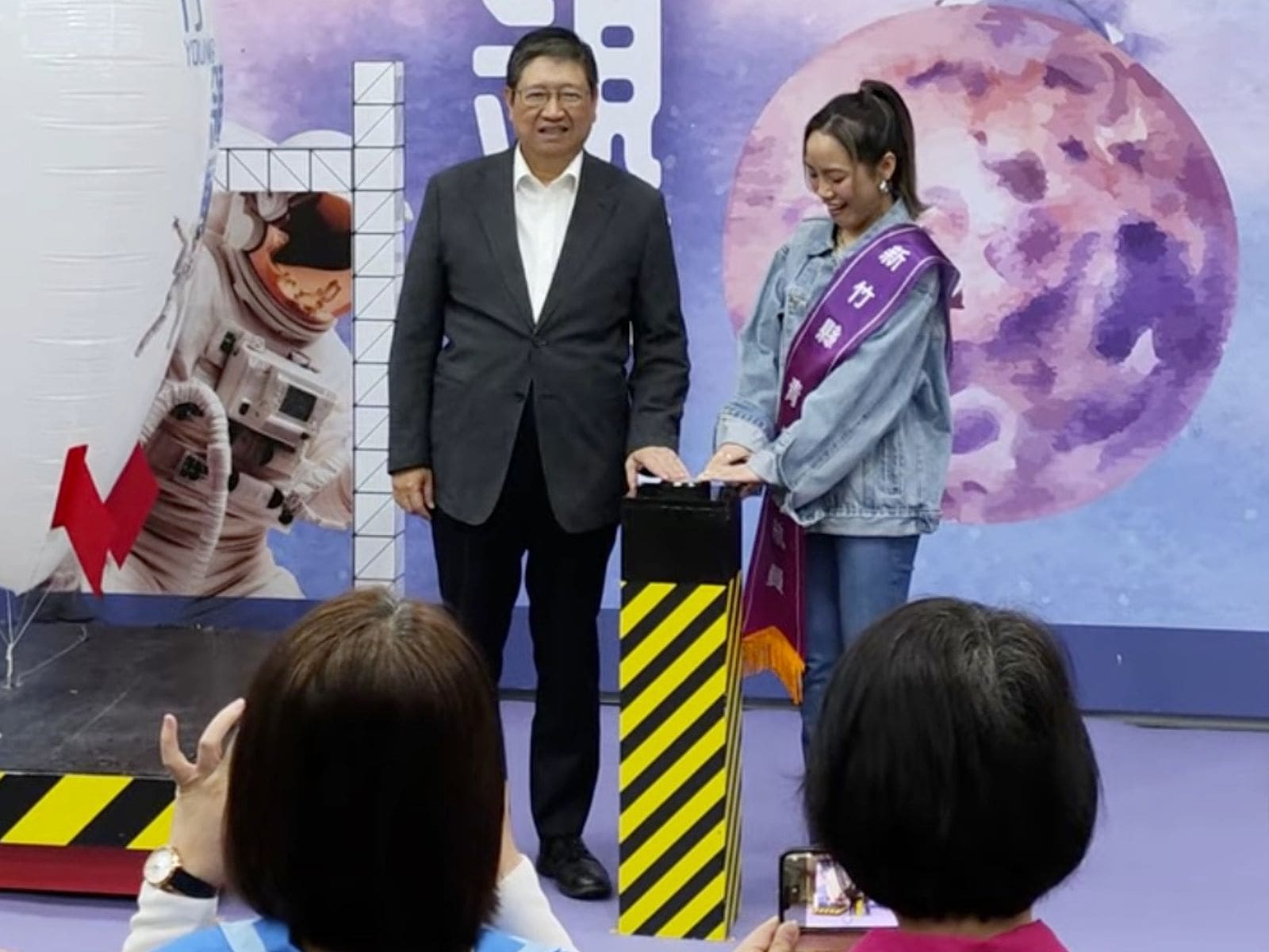 納斯卡活動_客製化啟動儀式柱_按鈕啟動柱_竹young領航